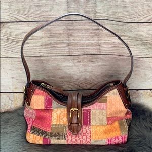 Vintage Fossil Patchwork Bag